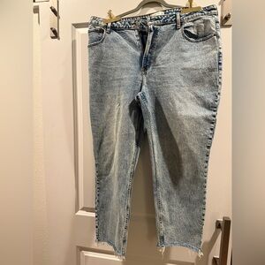 Abercrombie & Fitch Light Blue Straight Leg Jeans